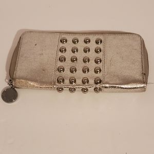 Expressions NYC Silver Studded Wallet.